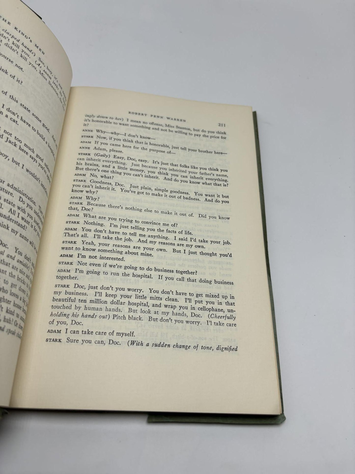 The Sewanee Review, Spring 1960. Contains "Complete Text of the Play All the King's Men" By Robert Penn Warren.
