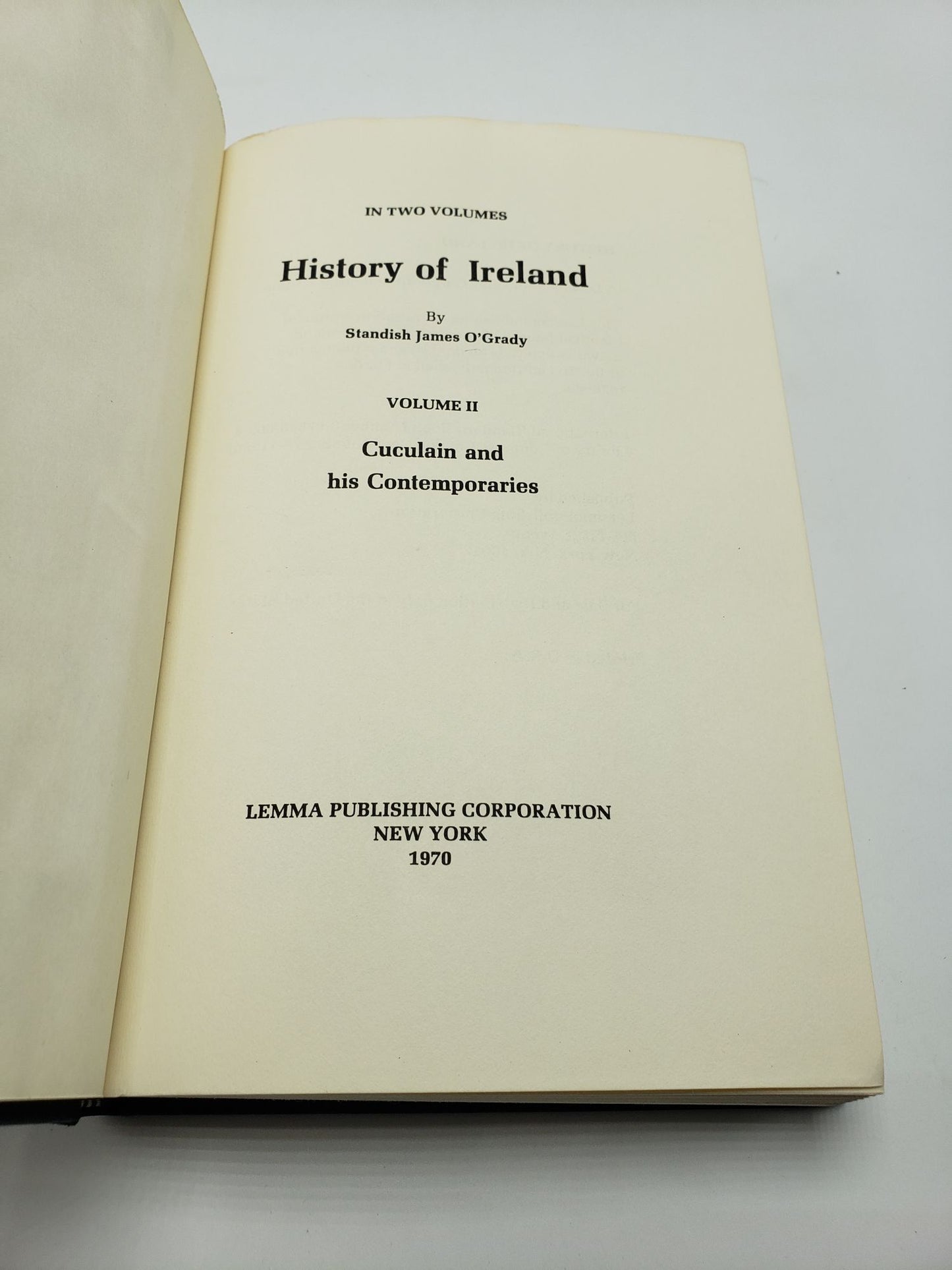 History of Ireland (2 Volume Set)