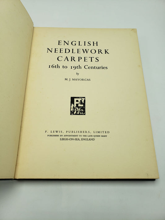 English Needlework Carpets: 16th to 19th Centuries