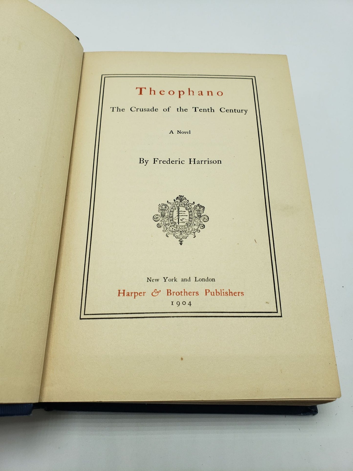 Theophano: The Crusade of the Tenth Century