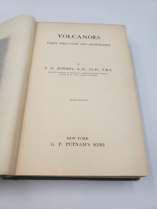 Volcanoes: Their Structure and Significance