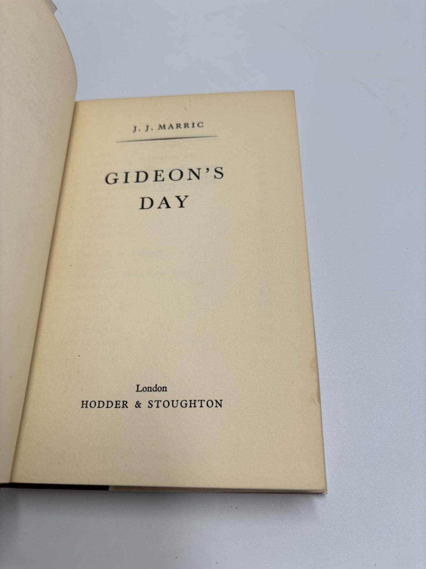 Gideon's Day