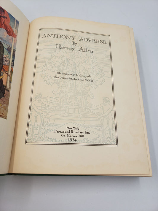 Anthony Adverse (2 Volume Set)
