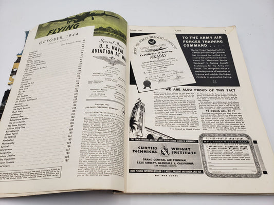 Flying: U.S. Naval Aviation, October 1944 (Volume 35 No. 4)