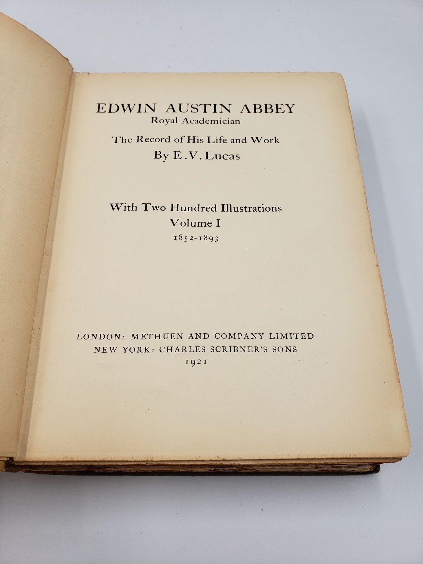 Edwin Austin Abbey: The Record of His Life and Work (2 Vol. Set)
