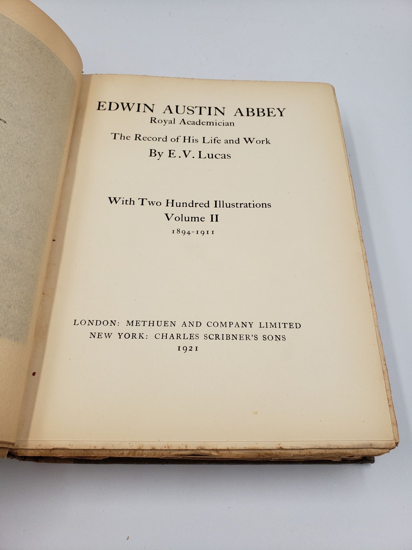 Edwin Austin Abbey: The Record of His Life and Work (2 Vol. Set)