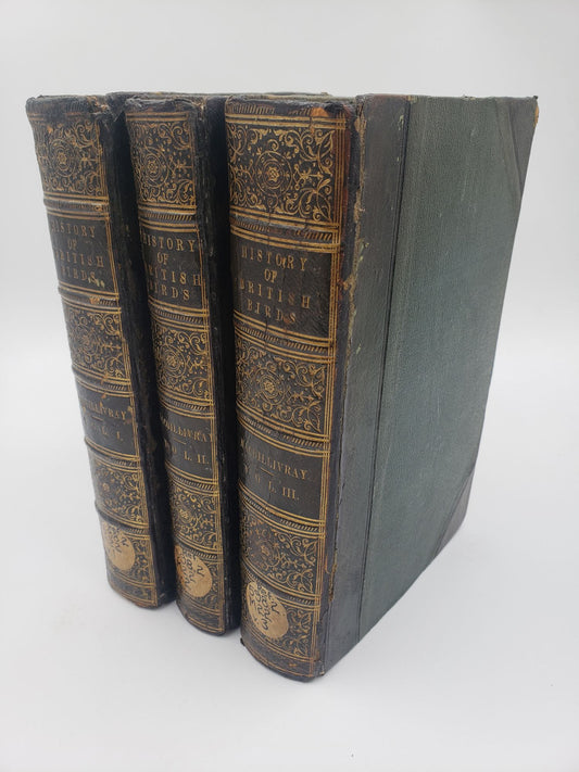 History of British Birds, Indigenous and Migratory  (3 Volumes)