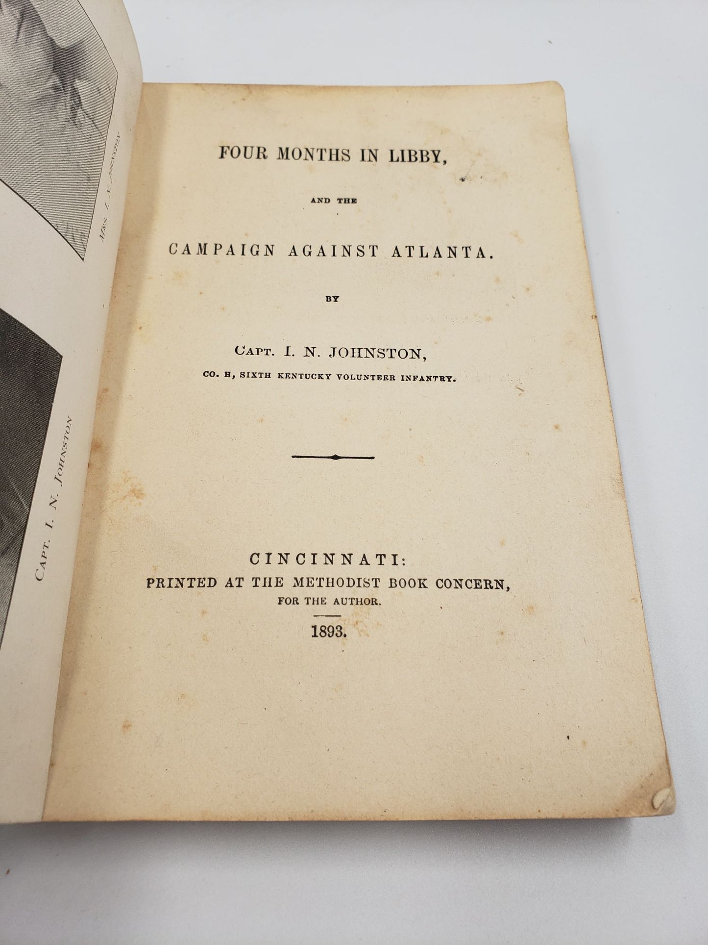 Four Months In Libby and The Campaign Against Atlanta