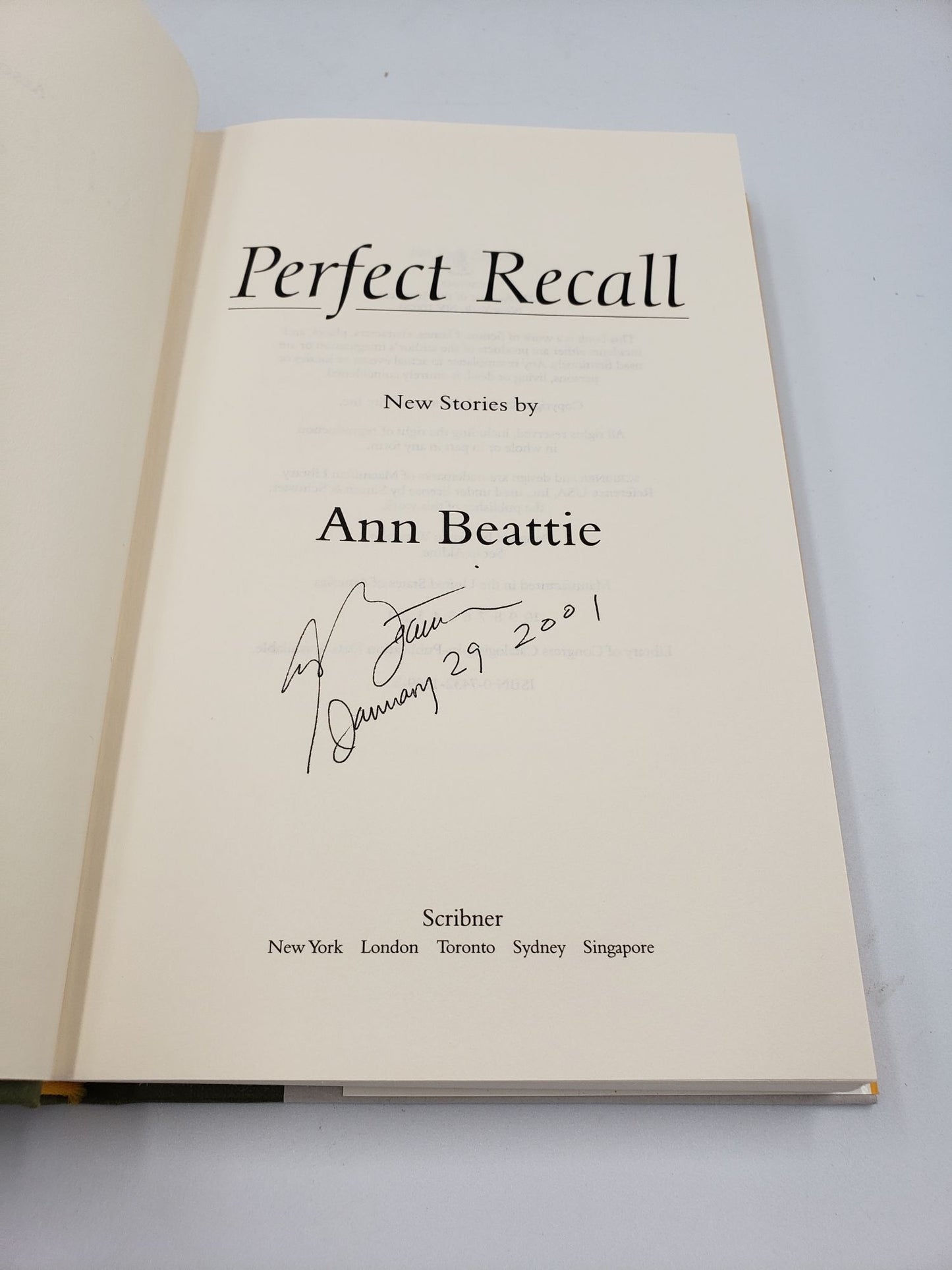 Perfect Recall