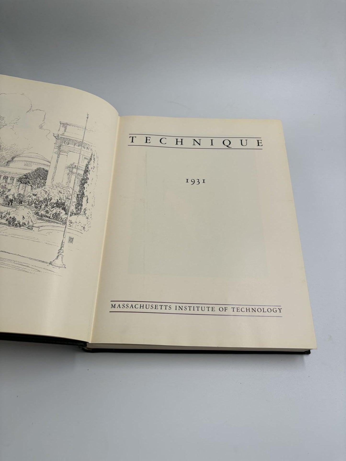 Technique 1931 Annual Of The Massachusetts Institute Of Technology Yearbook MIT