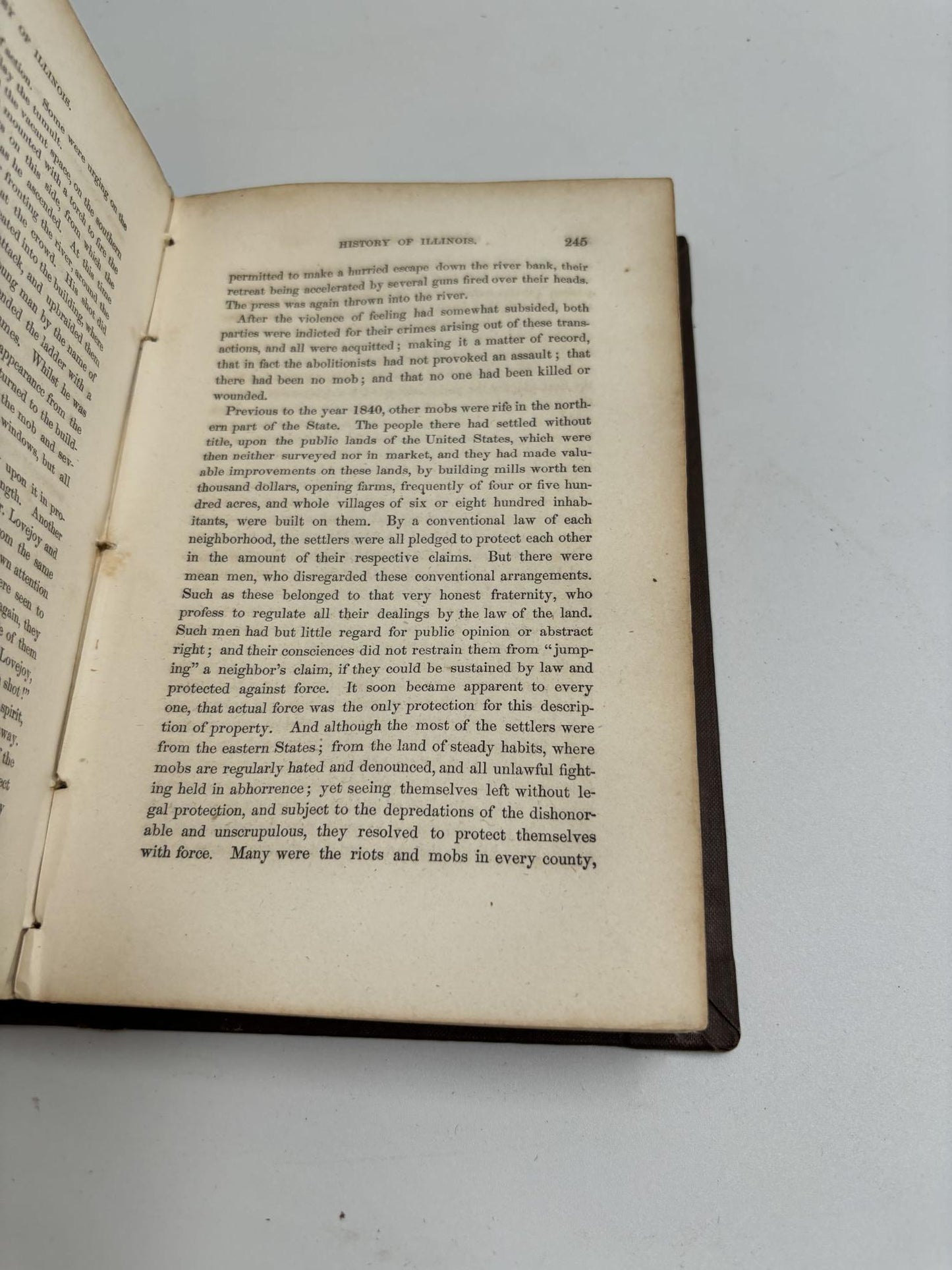 A History of Illinois From Its Commencement as a State in 1818 to 1847, Containing a Full Account of the Black Hawk War, the Rise, Progress and Fall of Mormonism, the Alton and Lovejoy Riots, and Other Important and Interesting Events