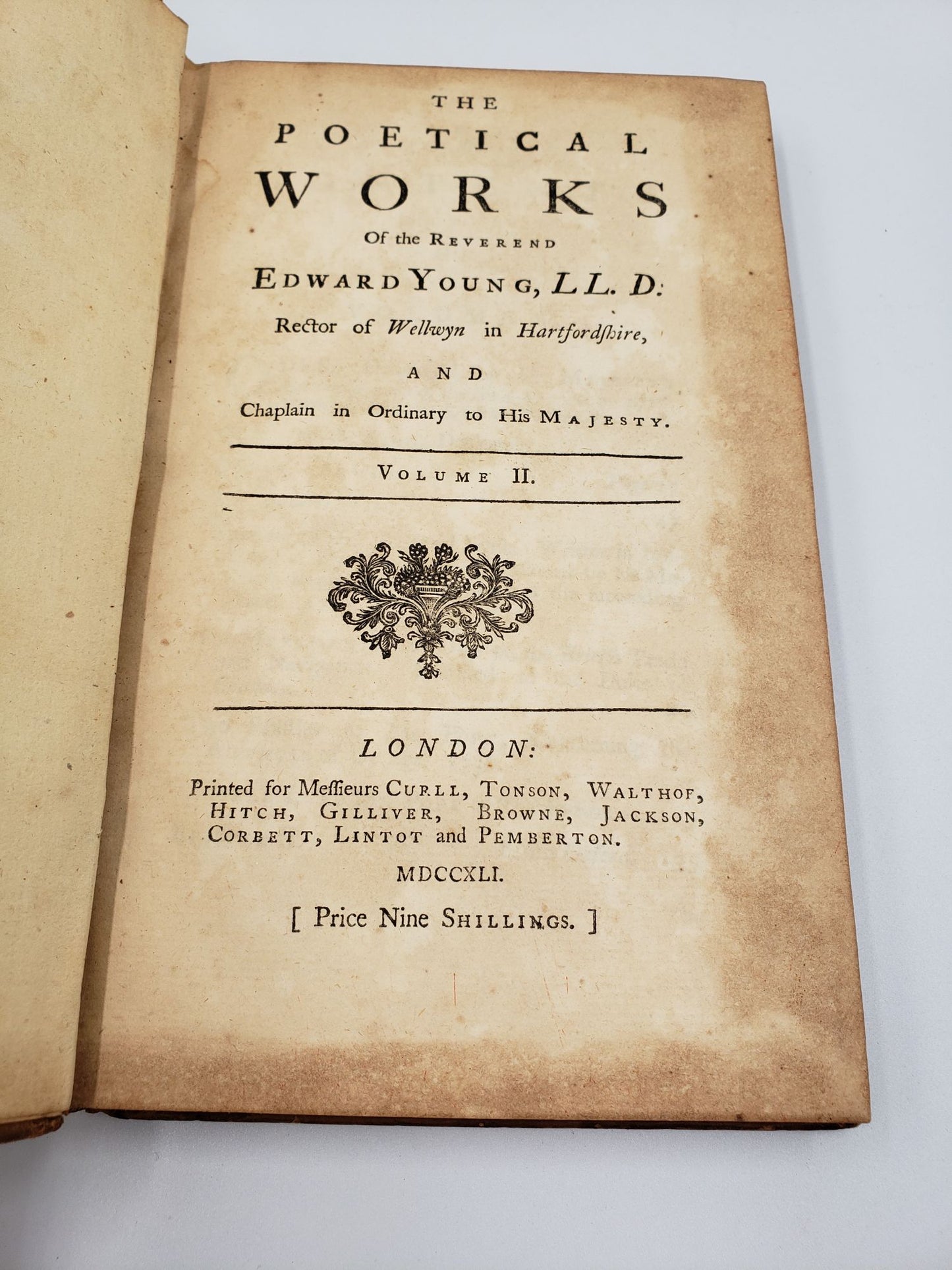 The Poetical Works (2 Vol. Set)
