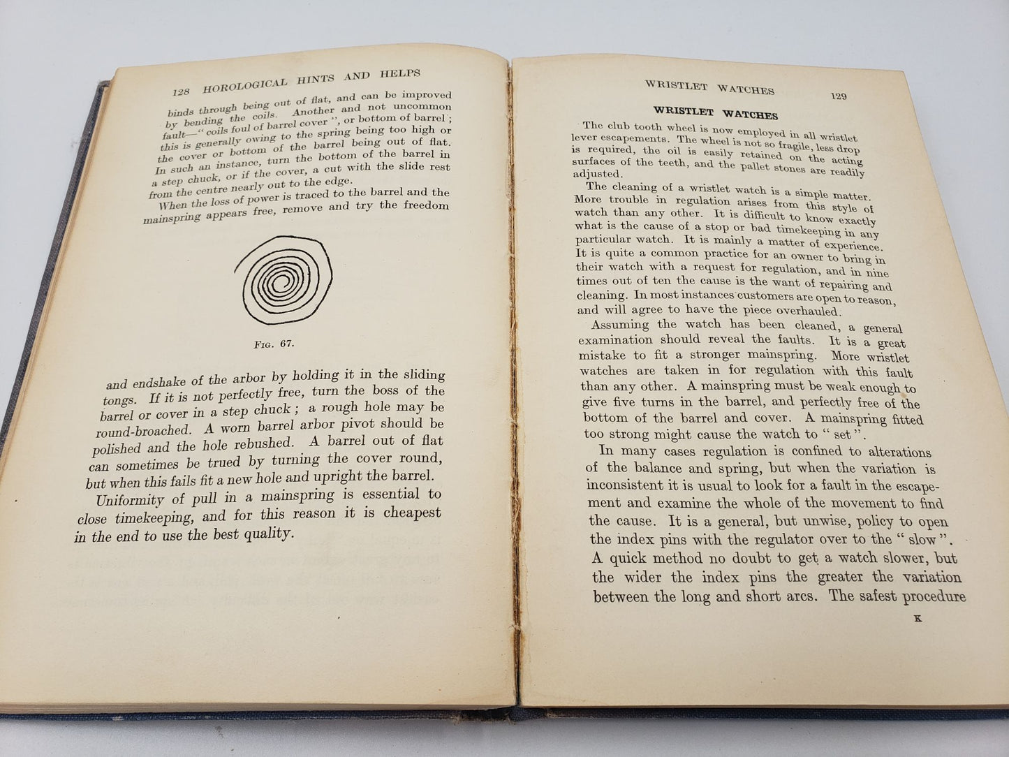 Watch and Clockmaker's Manual: Horological Hints and Helps