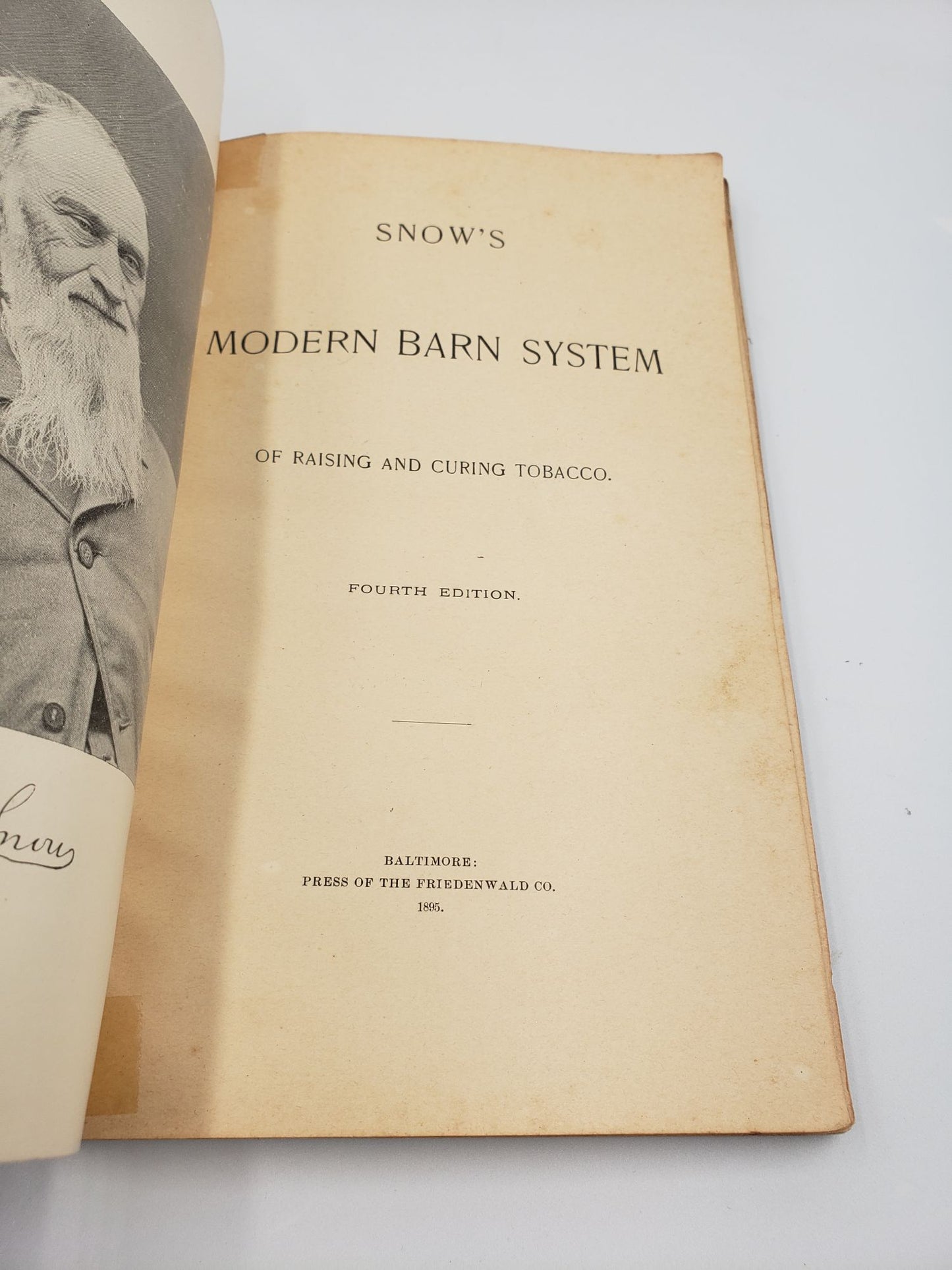 Snow's Modern Barn System: Raising and Curing Tobacco