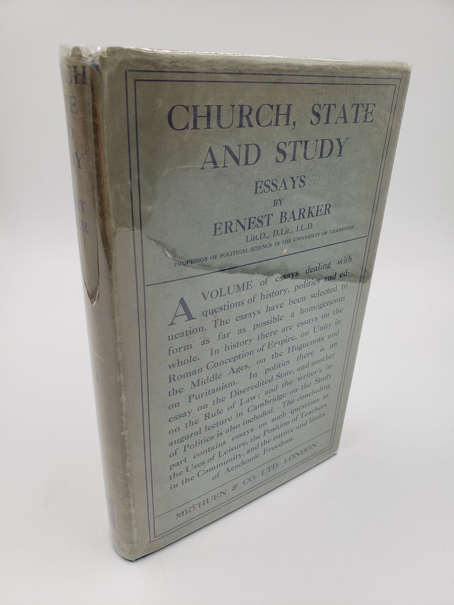 Church, State and Study: Essays