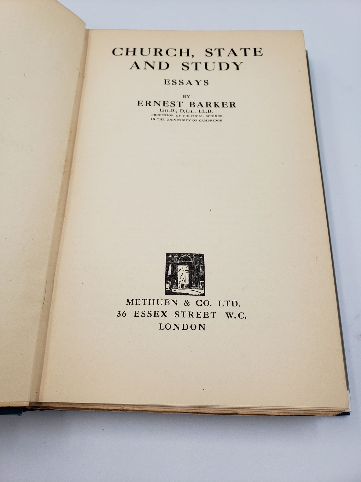 Church, State and Study: Essays