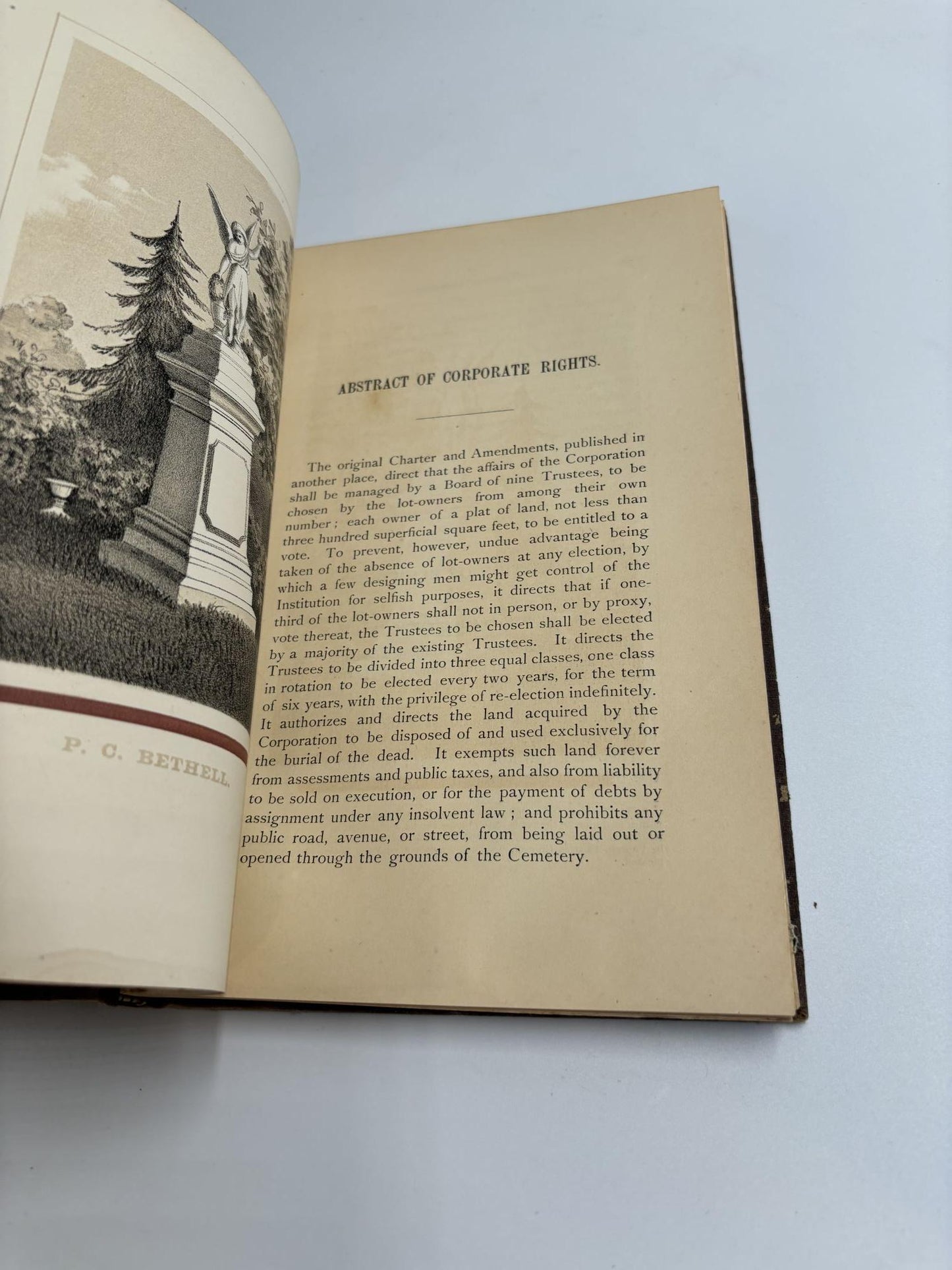 Elmwood: Charter, Rules, Regulations and by-Laws of Elmwood Cemetery Association of Memphis; History of the Cemetery, Biographical Sketches, Attractive Monuments, Names of Proprietors