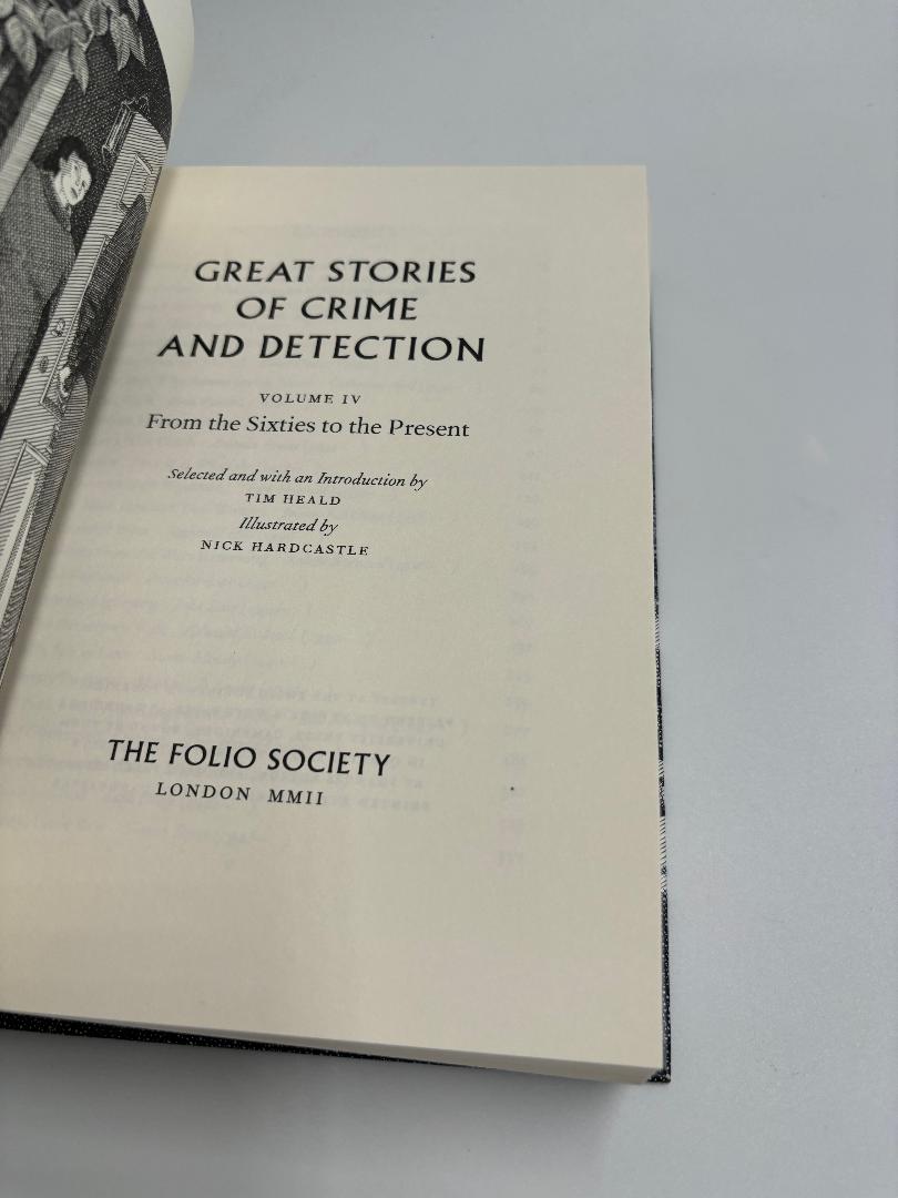 Great Stories Of Crime And Detection (4 volumes)