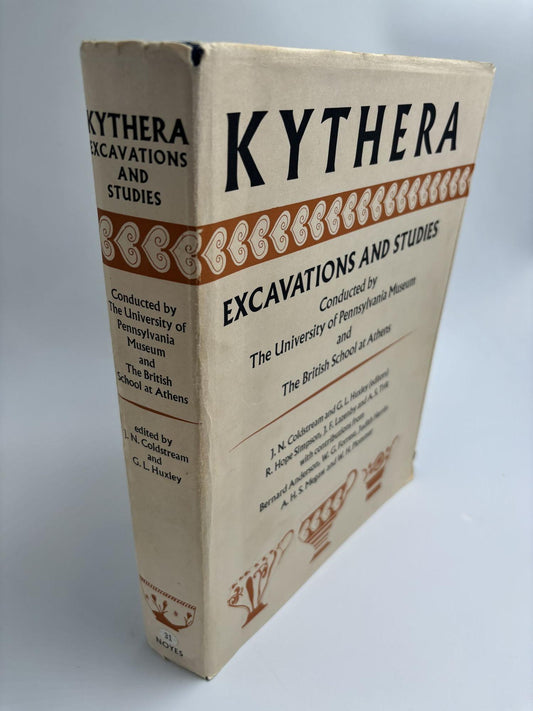 Kythera: Excavations And Studies Conducted By The University of Pennsylvania Museum And The British School At Athens