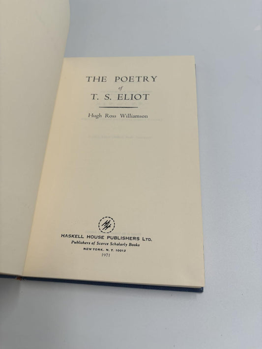 The Poetry of T. S. Eliot