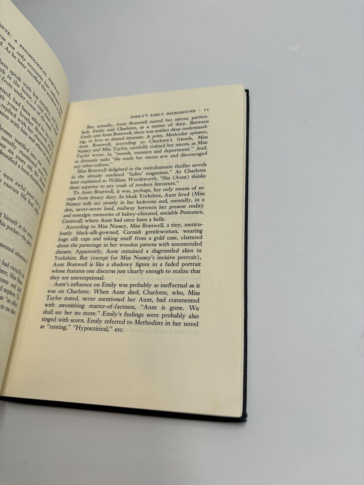 Emily Bronte, A Psychological Portrait