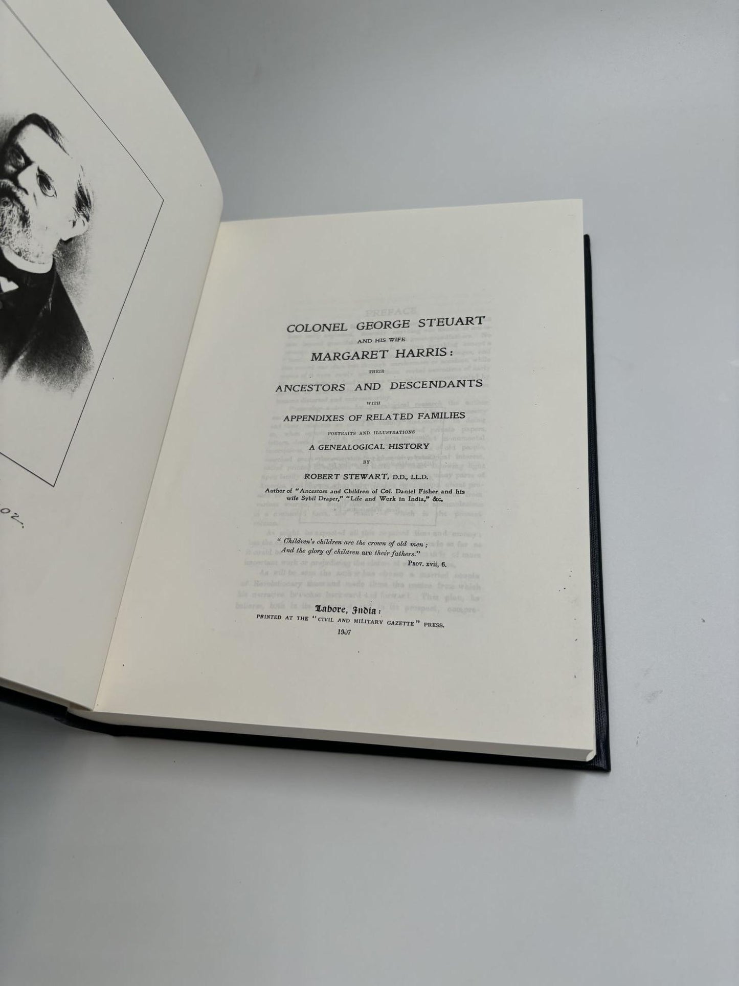 Colonel George Steuart And His Wife Margaret Harris; Their Ancestors And Descendants With Appendixes Of Related Families