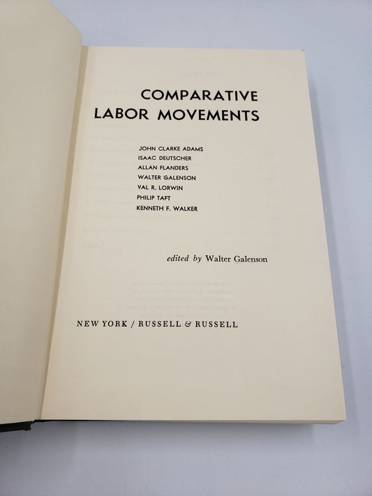 Comparative Labor Movements