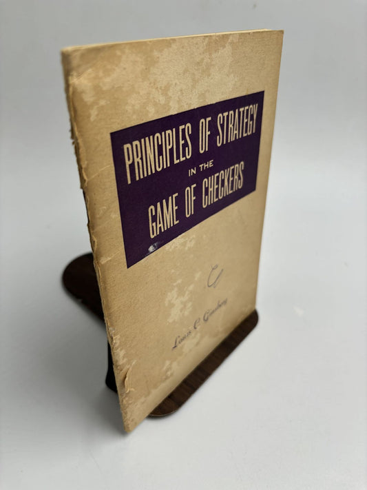 Principles Of The Strategy In The Game Of Checkers