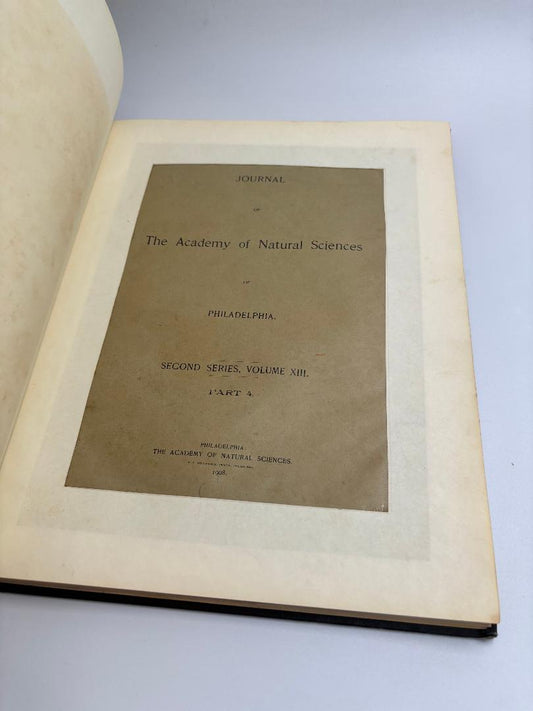 Journal Of The Academy Of Natural Sciences Of Philadelphia (Second Series, Volume XIII, Part 4)