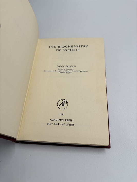 The Biochemistry Of Insects