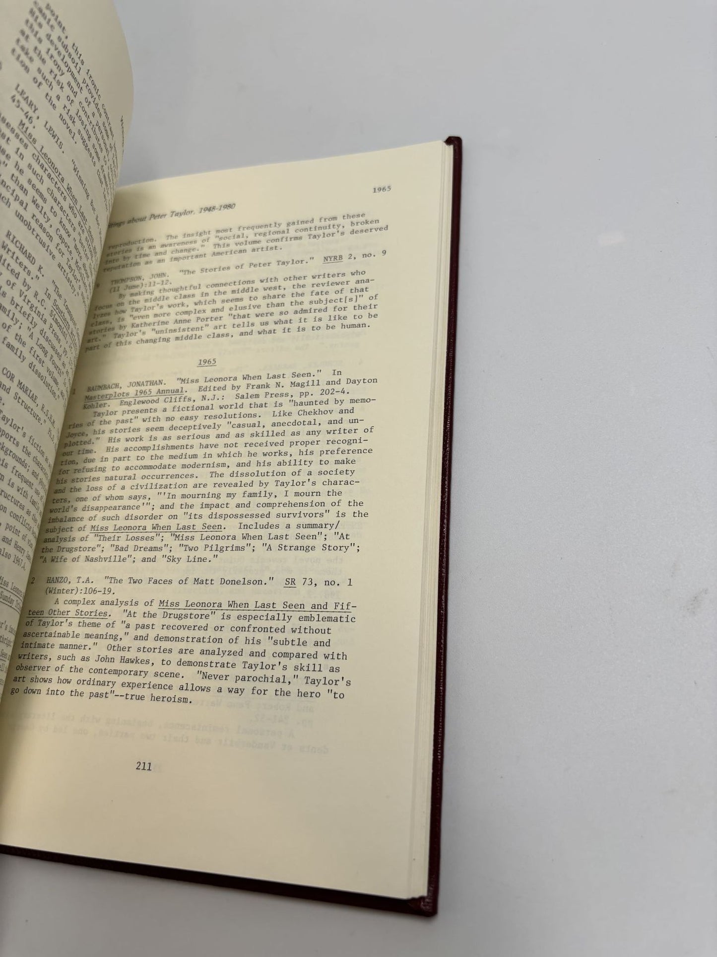 Andrew Lytle, Walker Percy, Peter Taylor: A Reference Guide