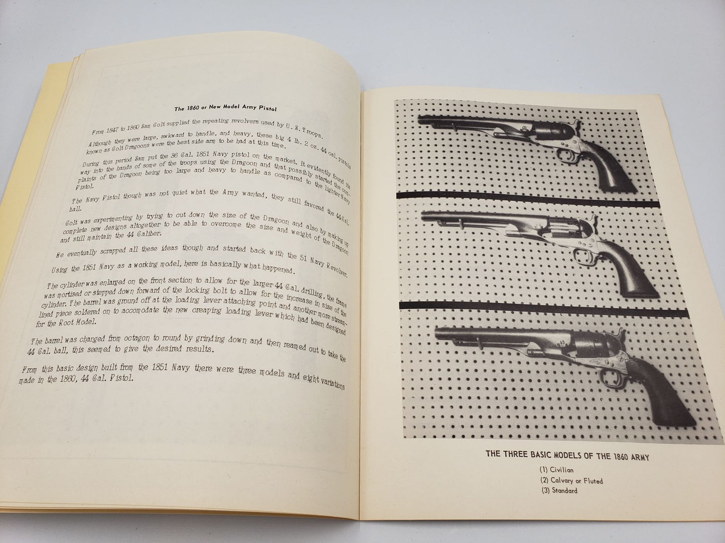 A Study Of Colt's New Model Army Pistol: 1860