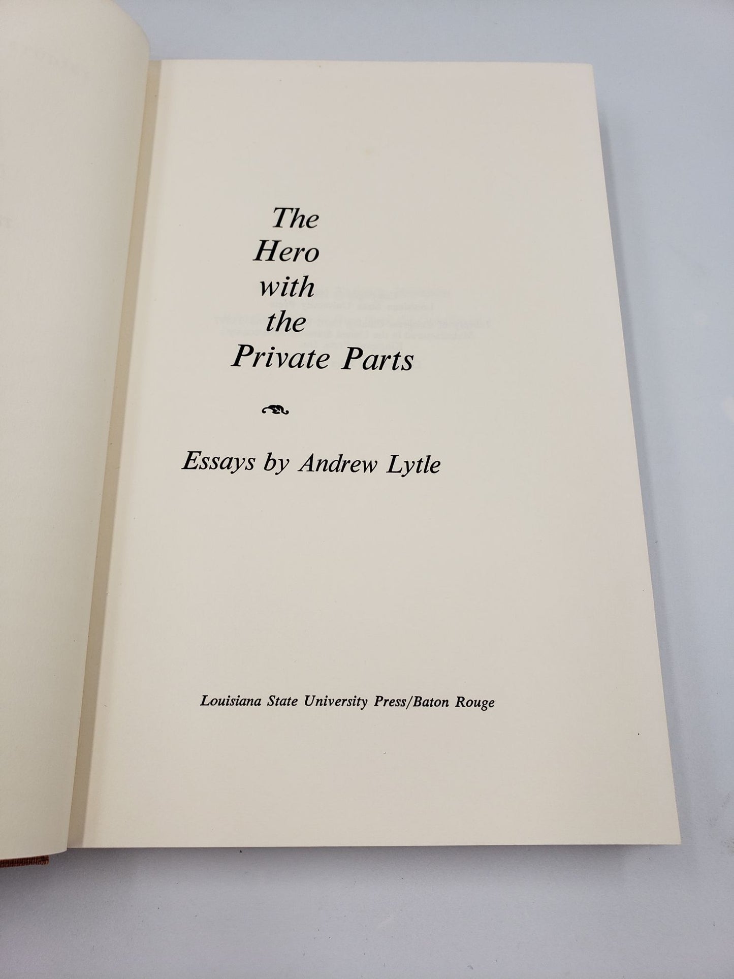 The Hero With The Private Parts