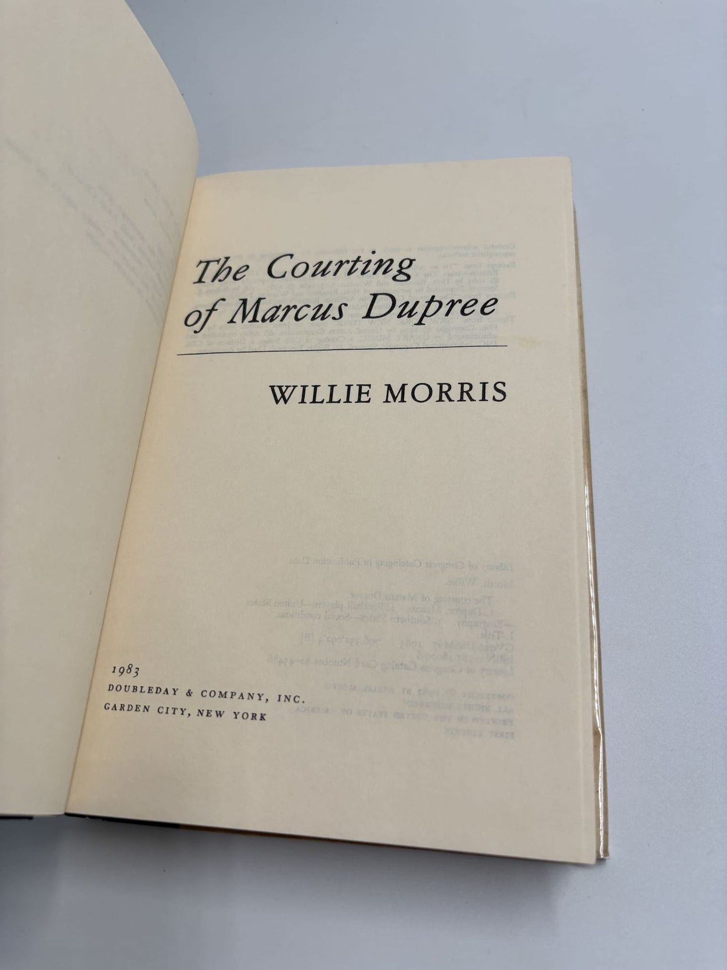 The Courting Of Marcus Dupree