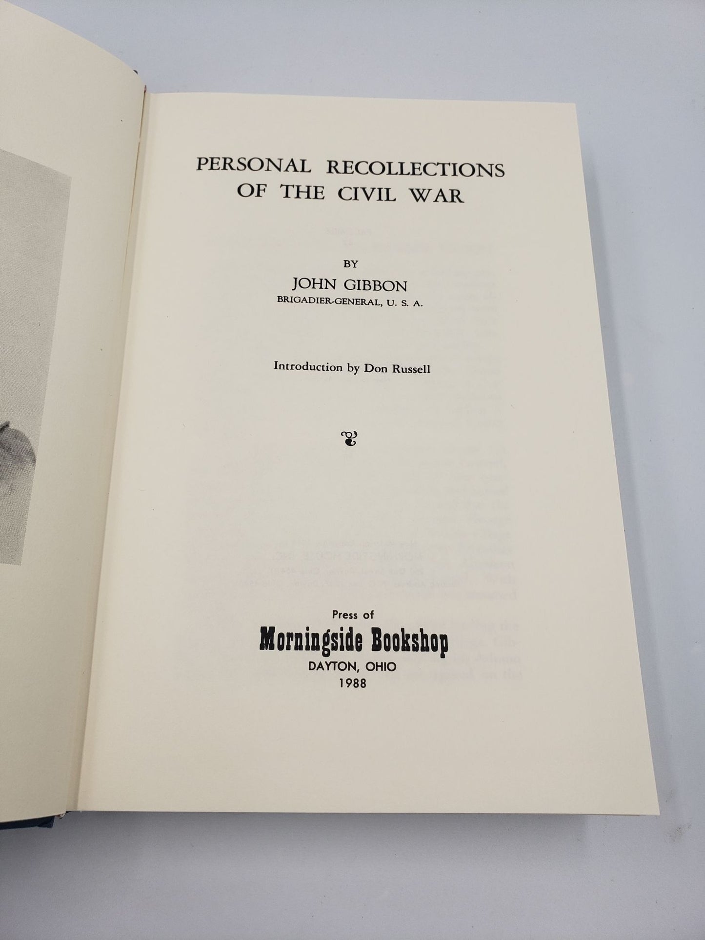 Personal Recollections of the Civil War