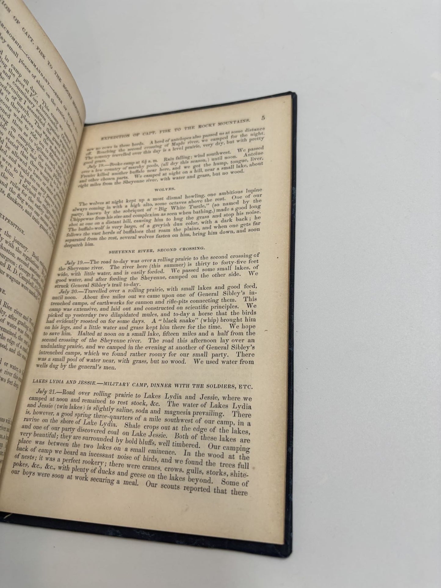 Expedition Of Captain Fisk To The Rocky Mountains: Letter From The Secretary Of War, In Answer To A Resolution Of The House Of February 26, Transmitting Report Of Captain Fisk Of His Late Expedition To The Rocky Mountains And Idaho