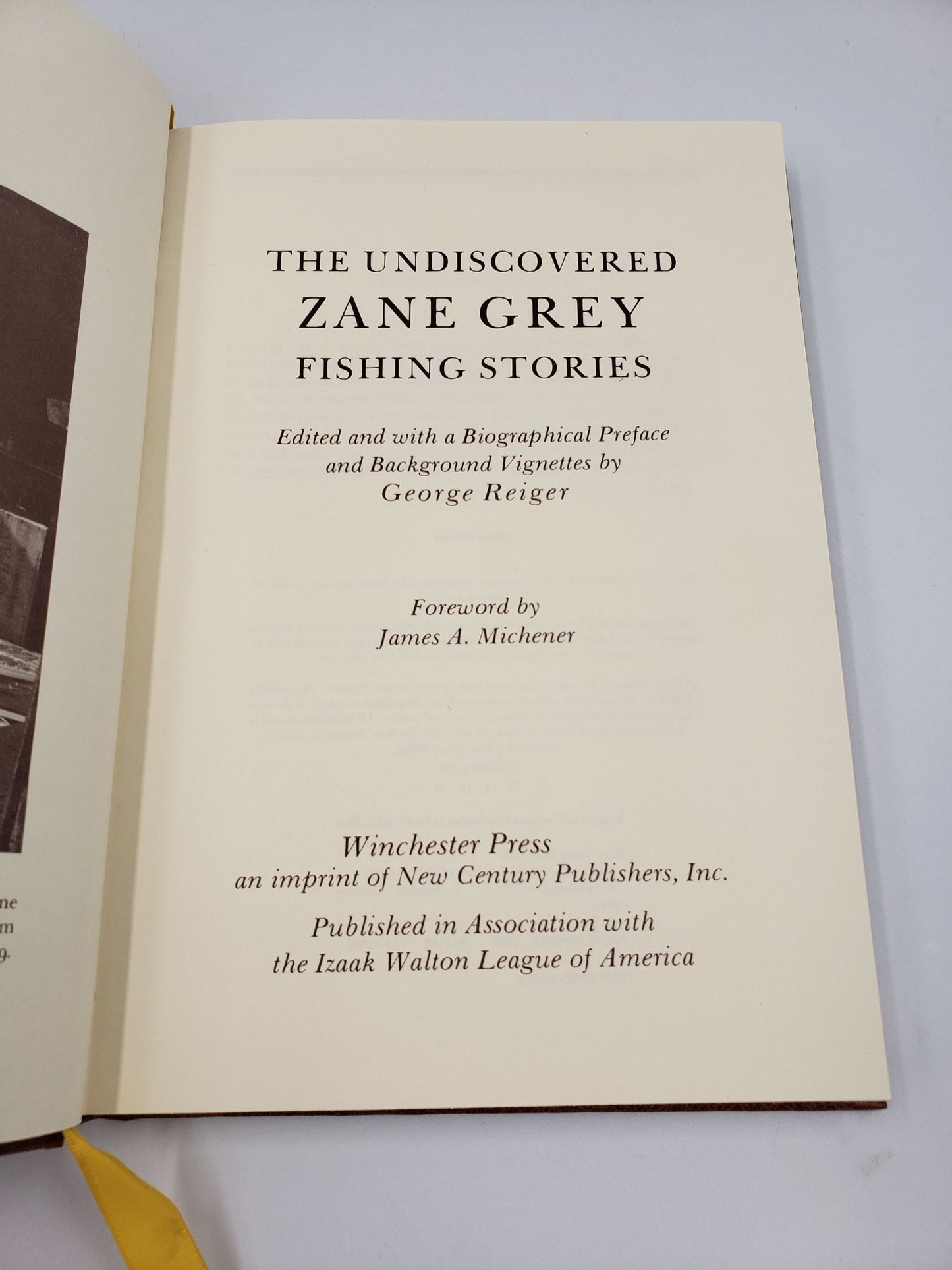 The Undiscovered Zane Grey Fishing Stories