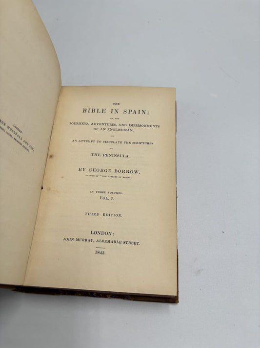 The Bible In Spain; Or The Journeys, Adventures And Imprisonments Of An Englishman In An Attempt To Circulate The Scriptures In The Peninsula