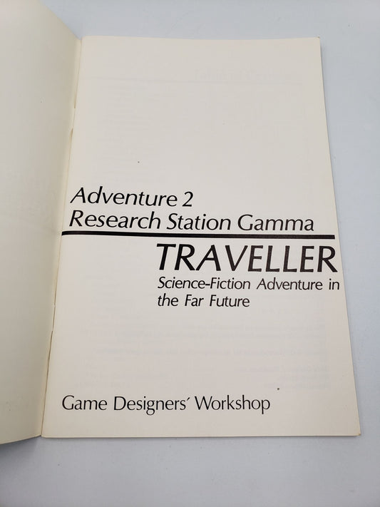 Adventure 2 Research Station Gamma: Traveller