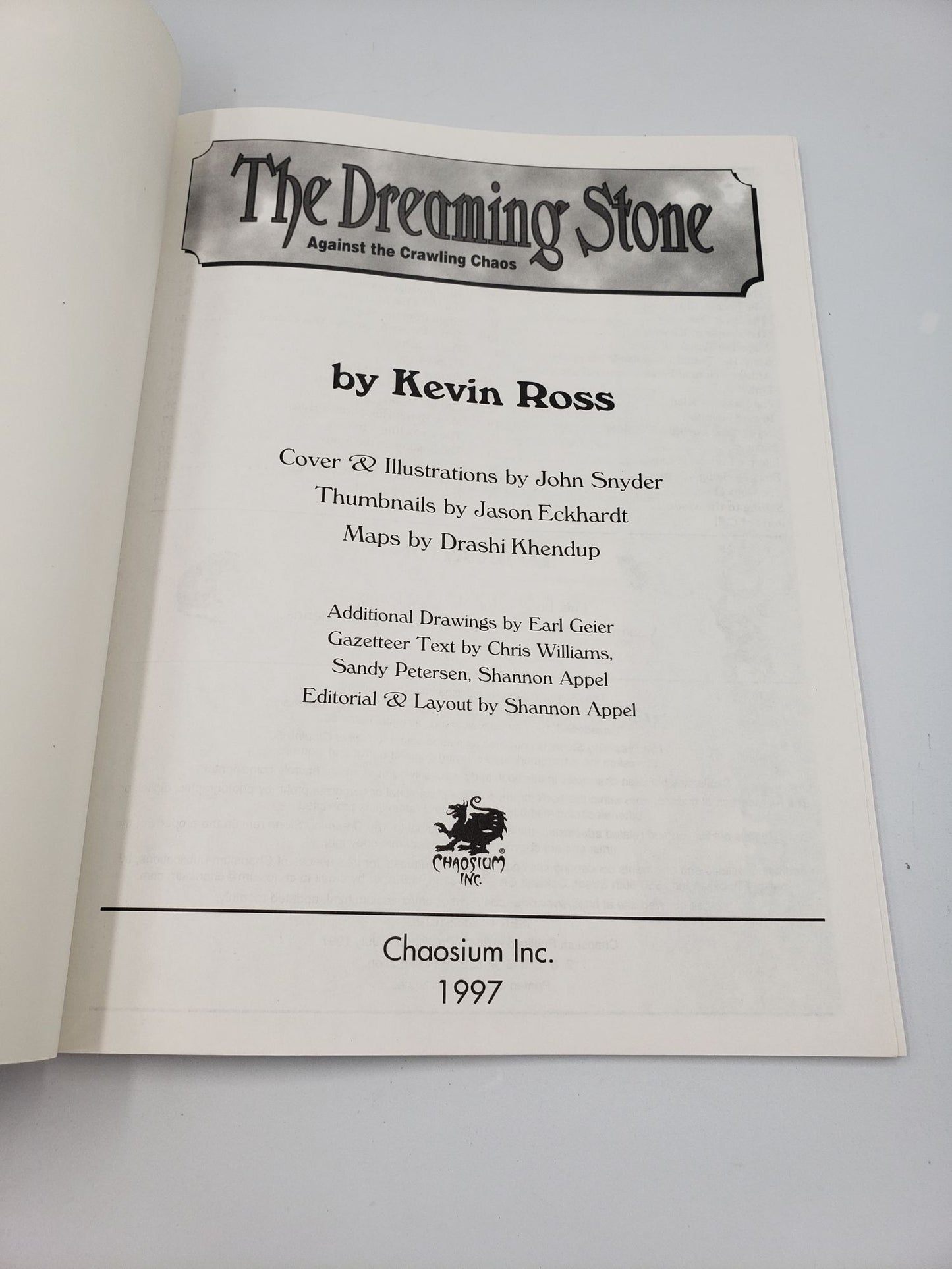 Call of Cthulhu: The Dreaming Stone