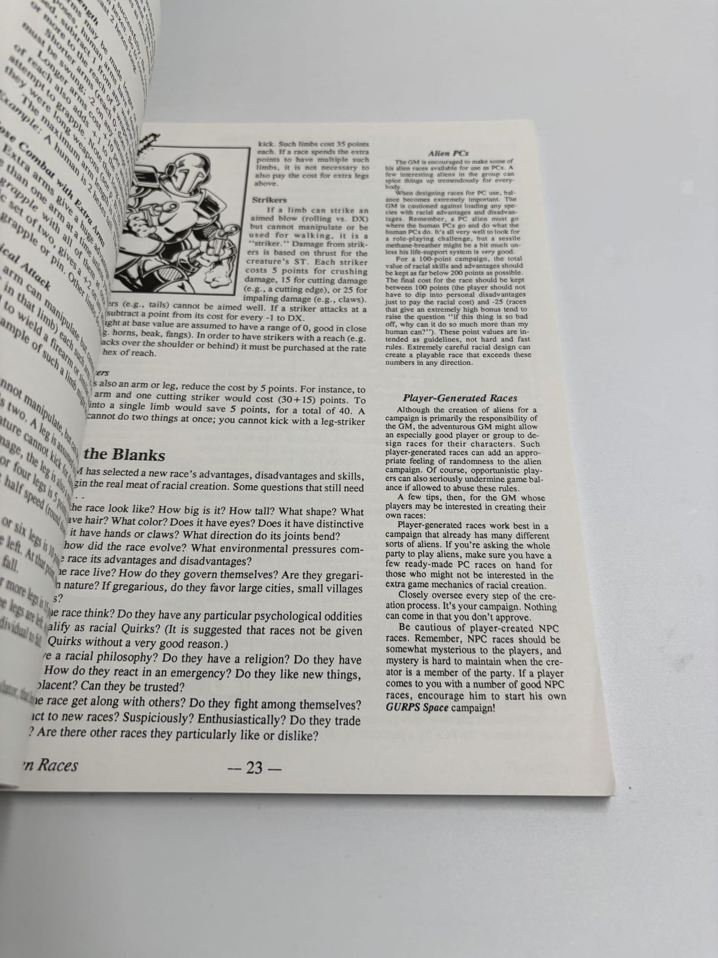 Gurps Aliens: Nonhuman Races For Interstellar Roleplaying
