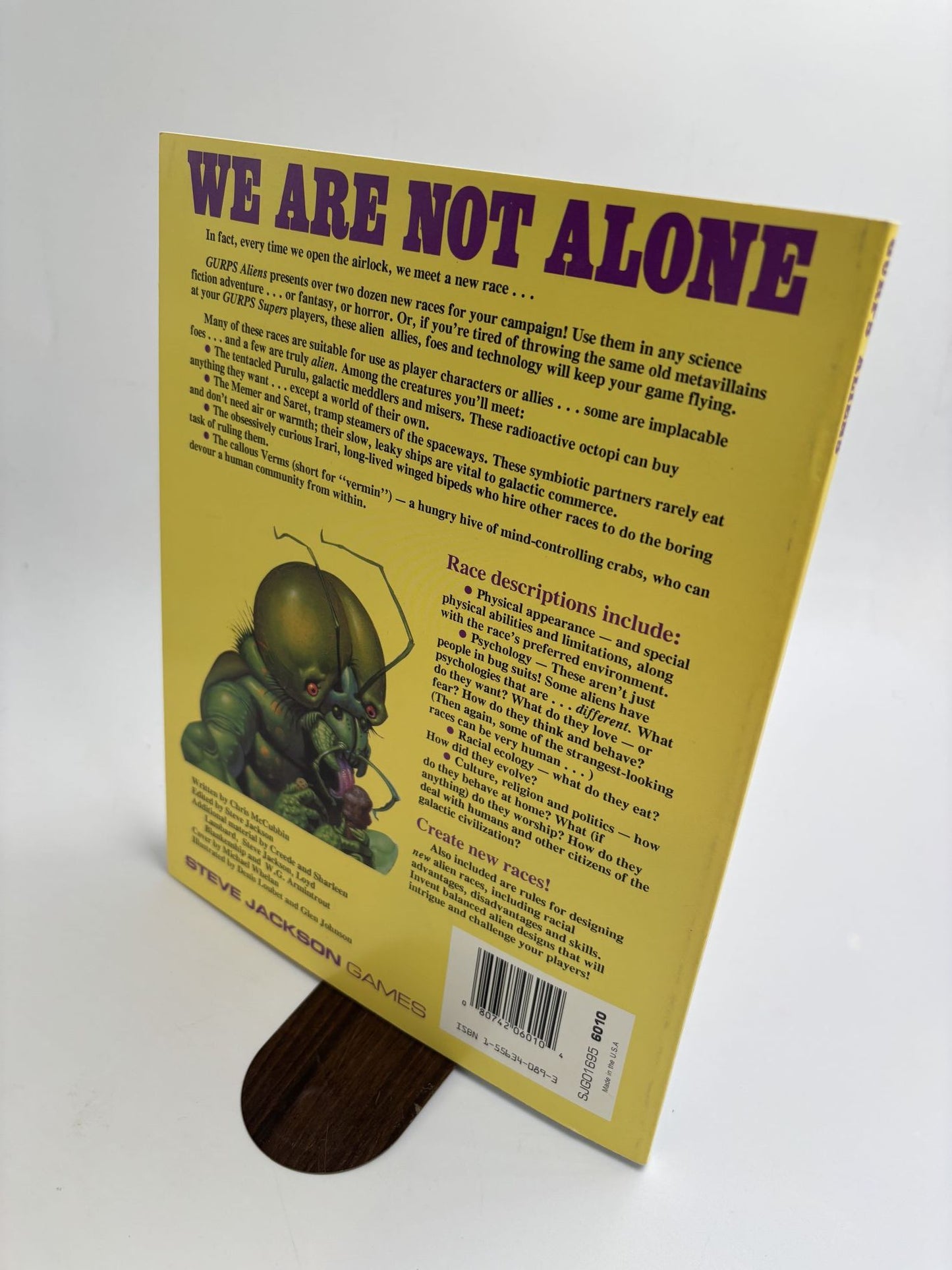 Gurps Aliens: Nonhuman Races For Interstellar Roleplaying