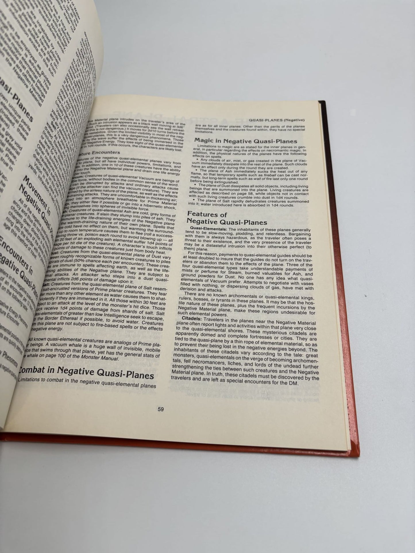 Advanced Dungeons & Dragons: Manual of the Planes