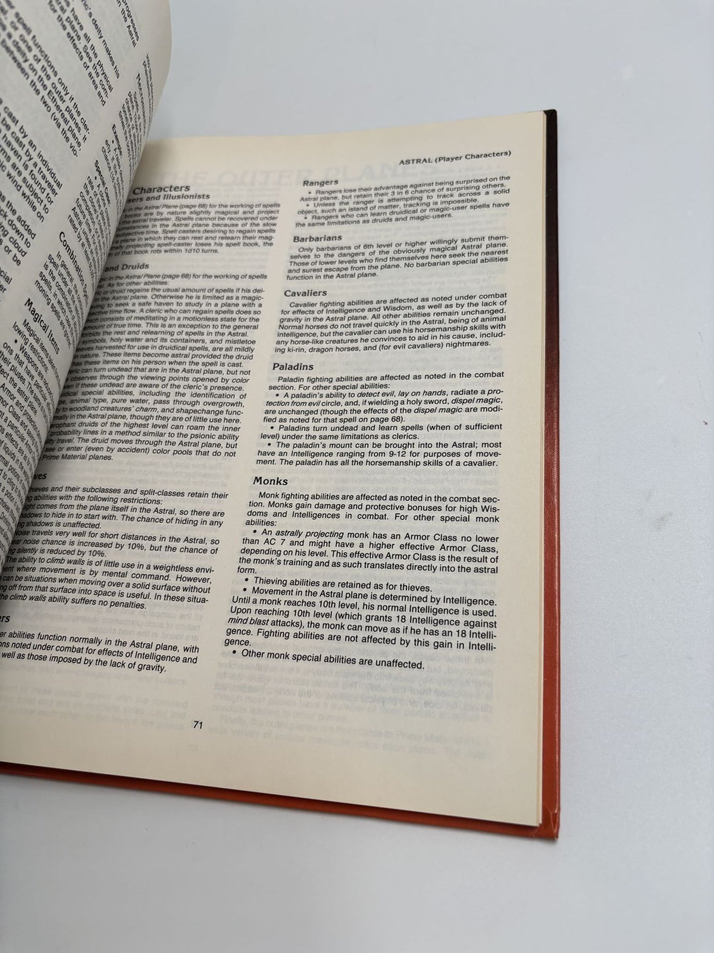 Advanced Dungeons & Dragons: Manual of the Planes