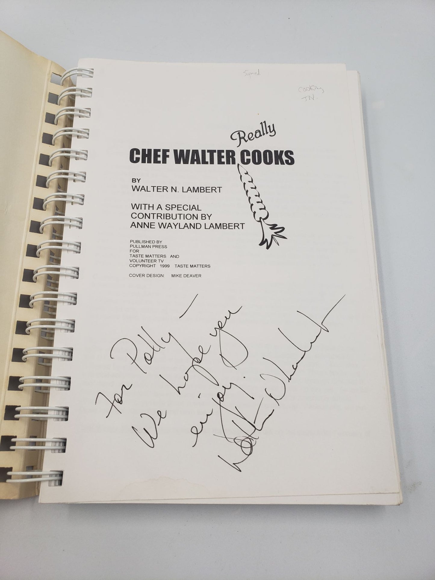 Chef Walter Really Cooks
