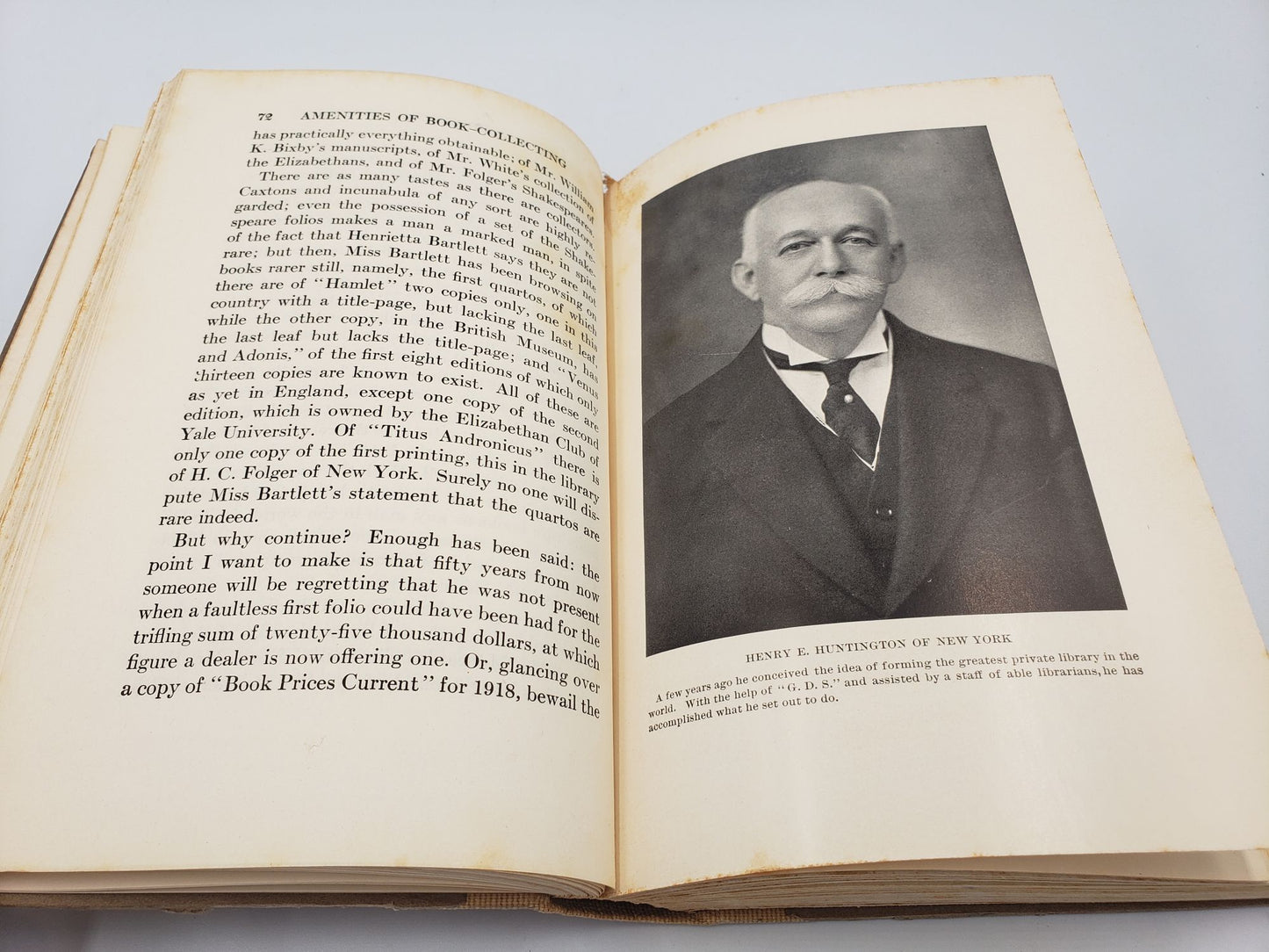 The Amenities of Book-Collecting and Kindred Affections