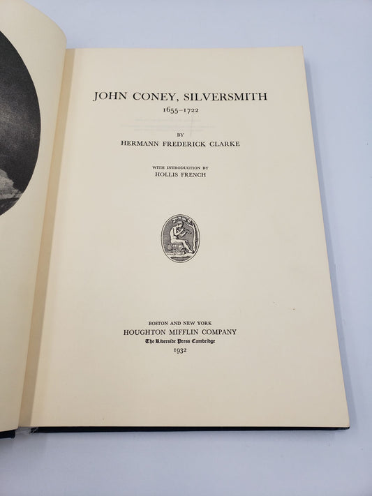 John Coney. Silversmith: 1655 - 1722