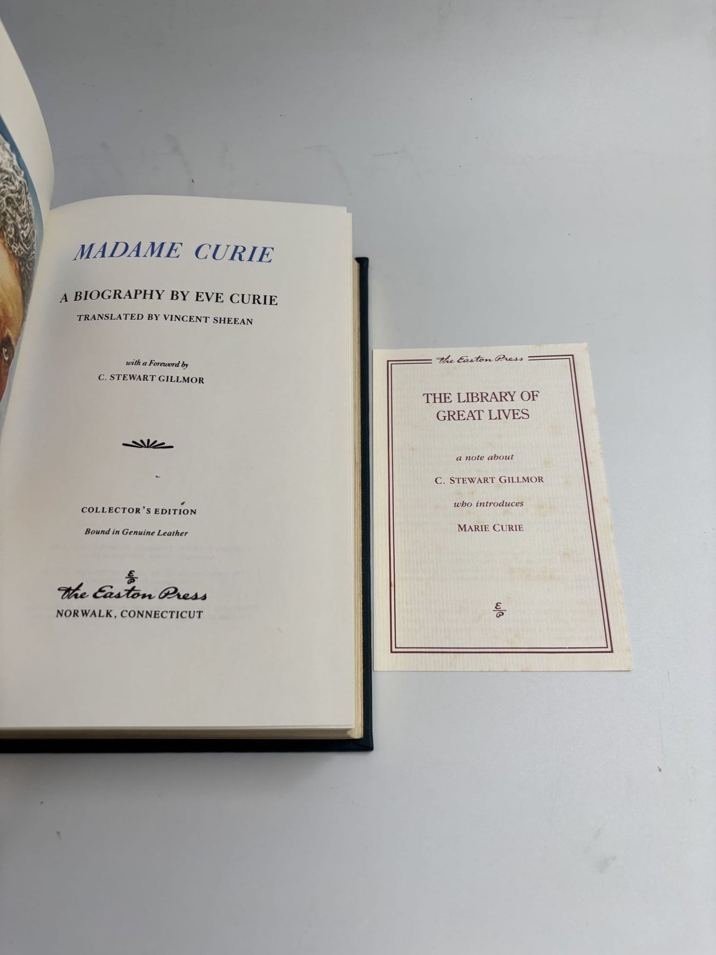 Madame Curie: A Biography By Eve Curie
