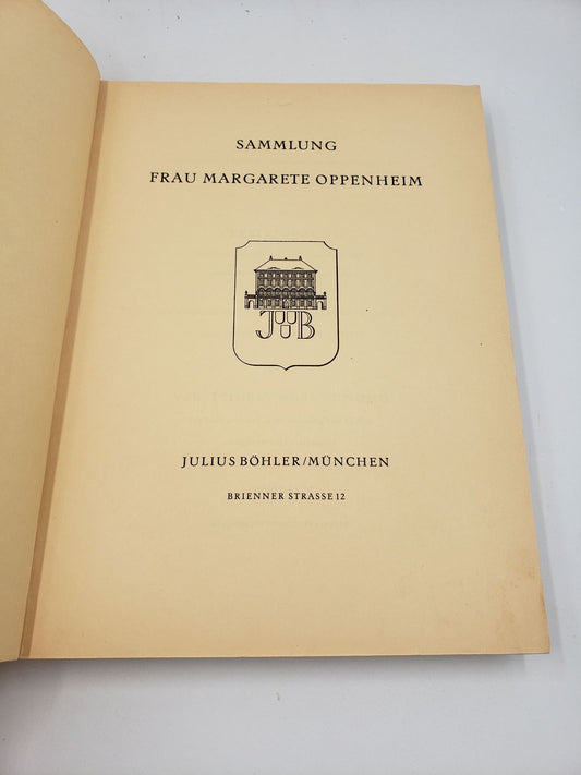 Sammlung Frau Margarete Oppenheim