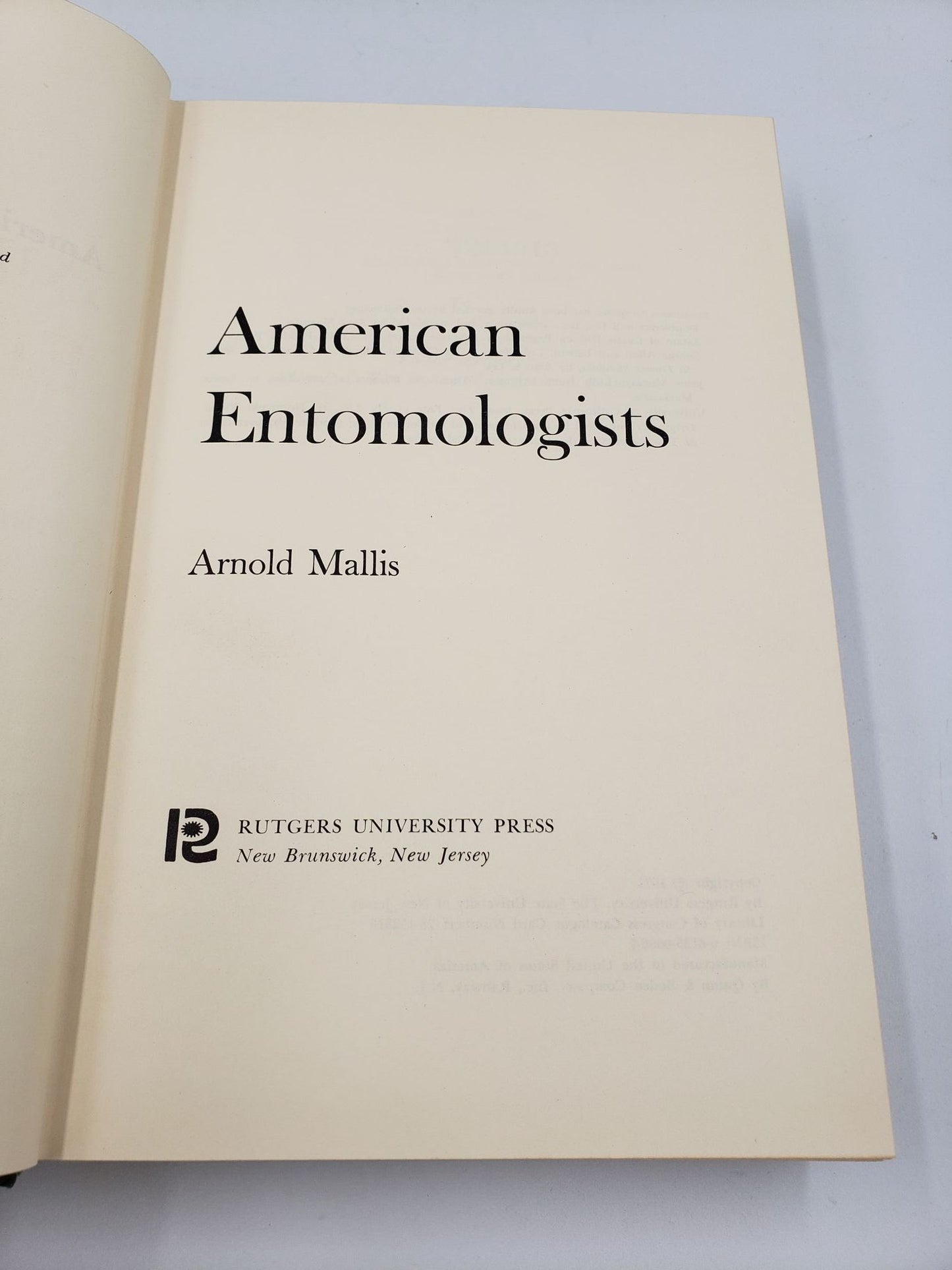American Entomologists